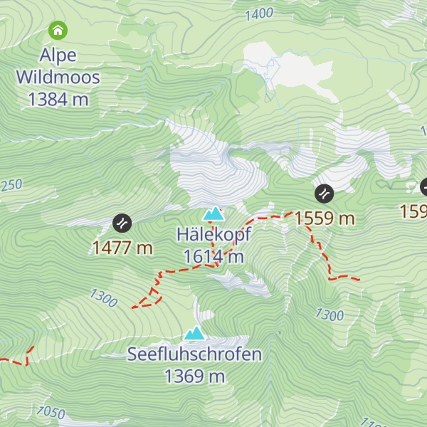 Map of Hälekopf