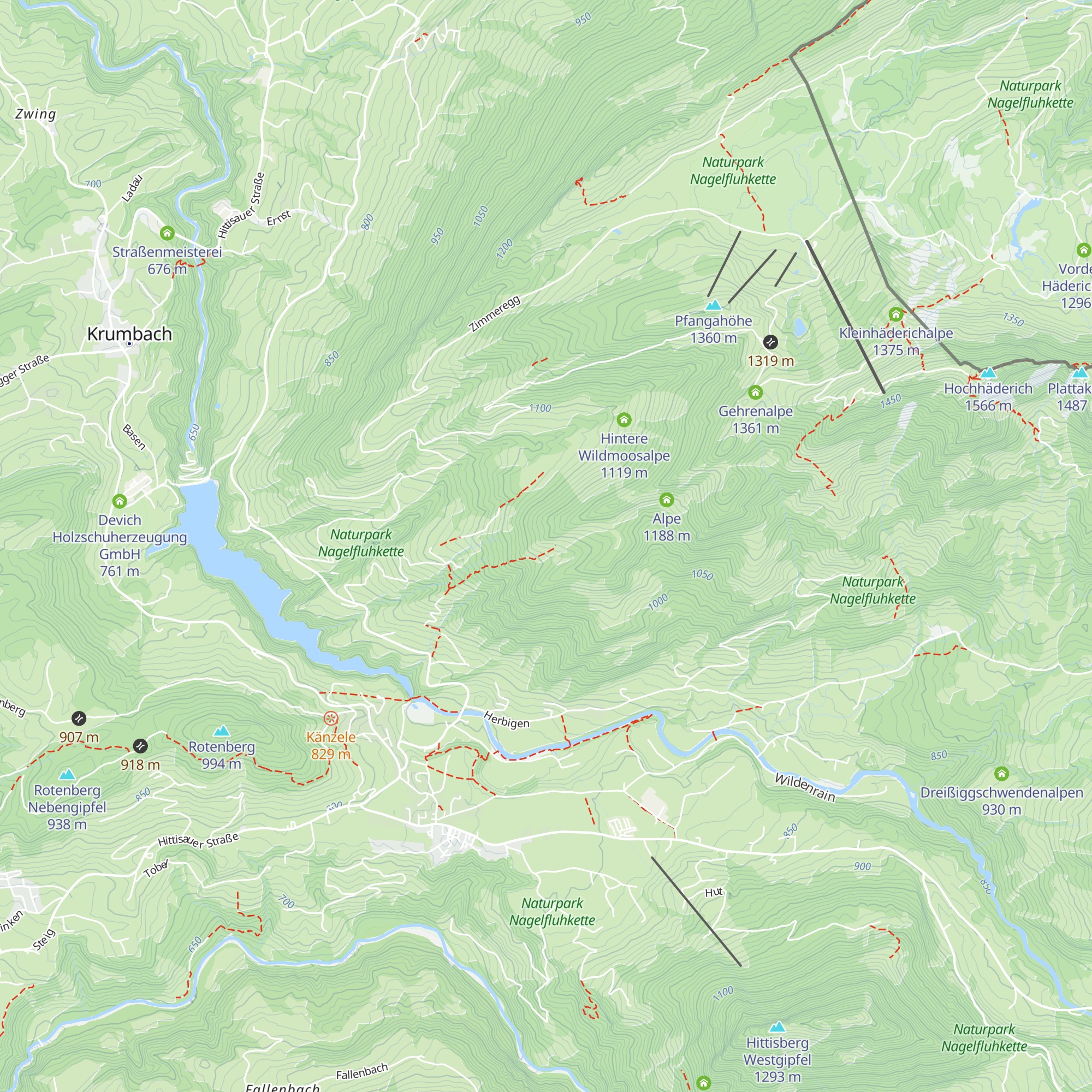 Gschwendalpe map