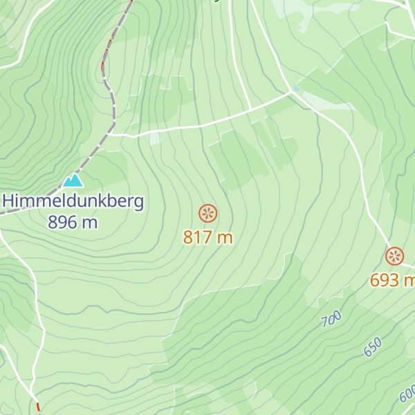Map of Würzburger Bergbundhütte