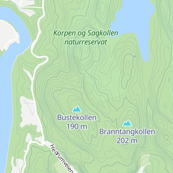 Map of Mellomåsane