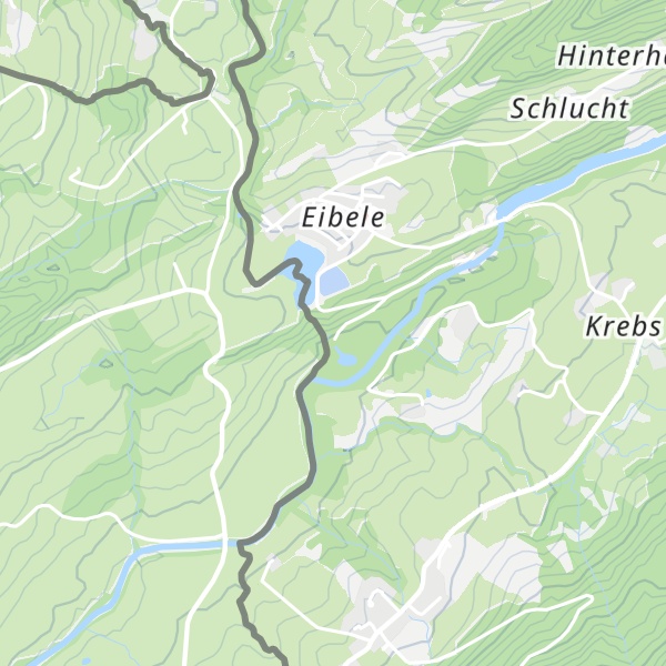 Map of WKW Kraftwerk Eibele