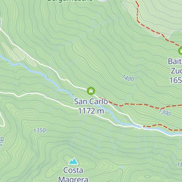 Map of San Carlo