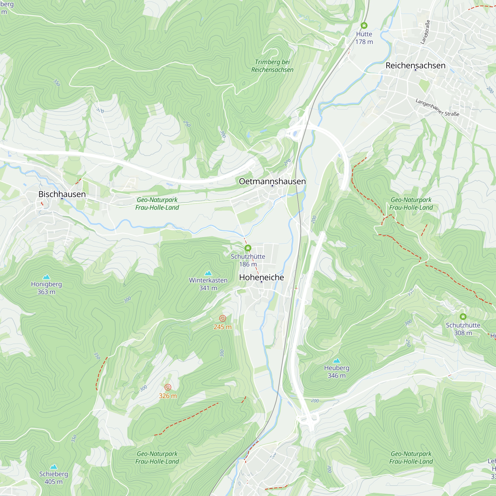 Schutzhütte map