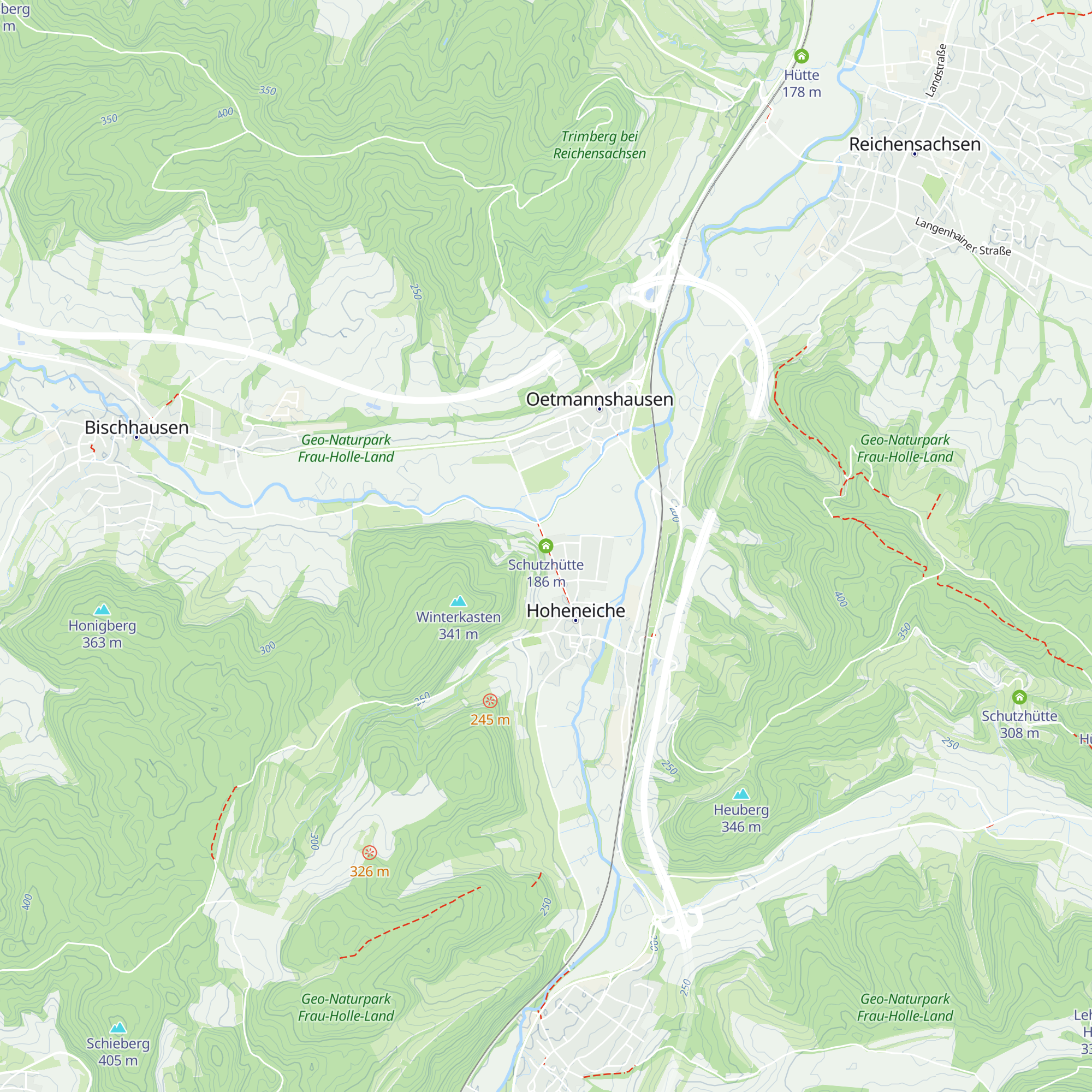 Schutzhütte map