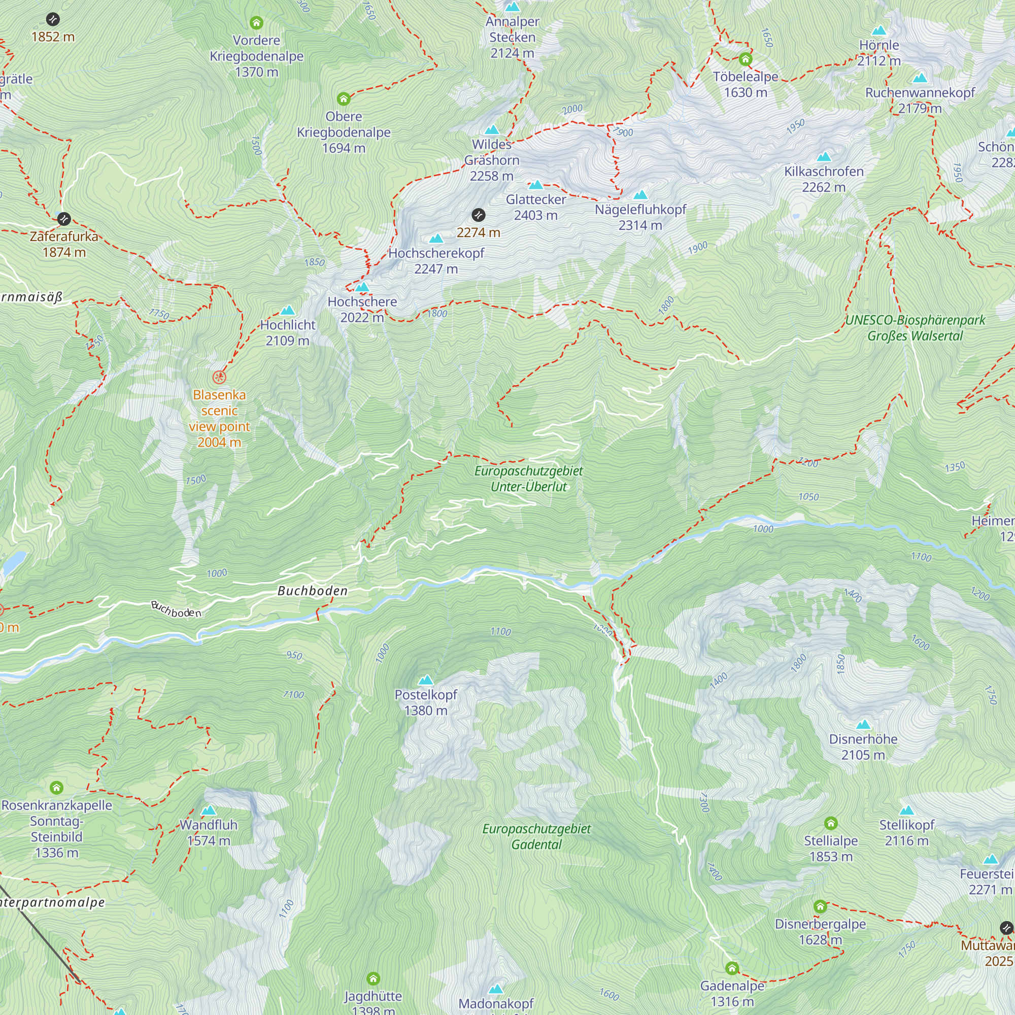 Müller Maisäß map