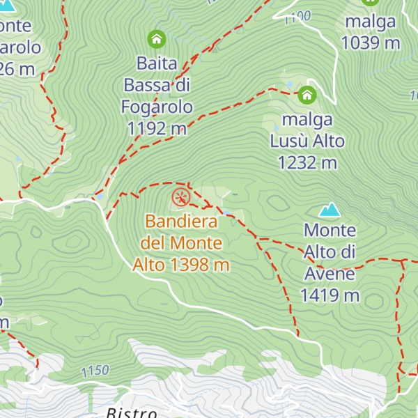 Map of Baita Monte Alto