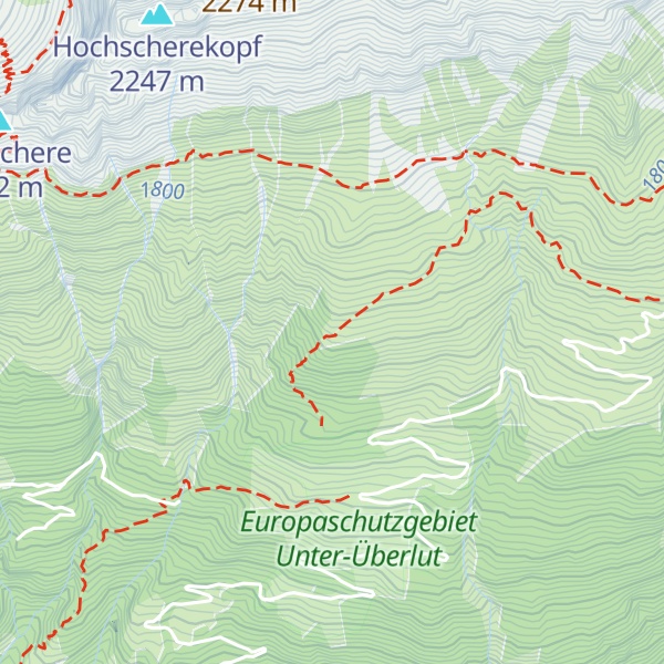 Map of Muttenalpe