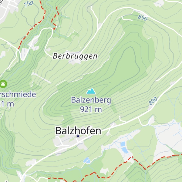 Map of Balzenberg