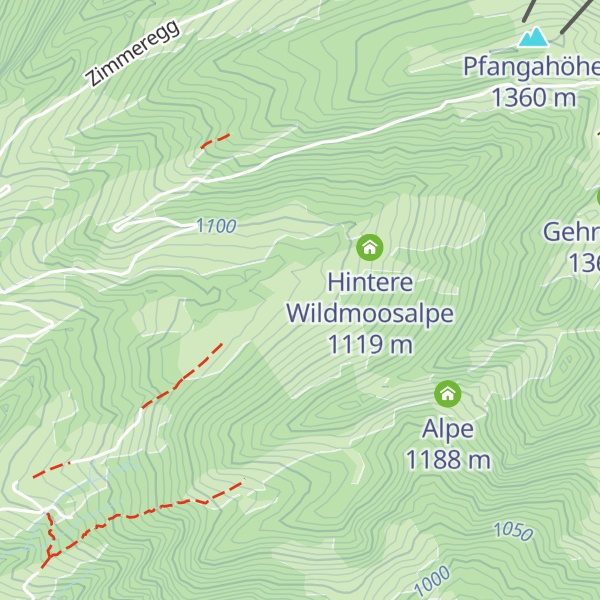 Map of Vordere Wildmoosalpe