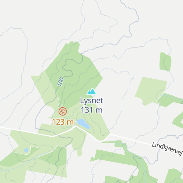 Map of Lysnet
