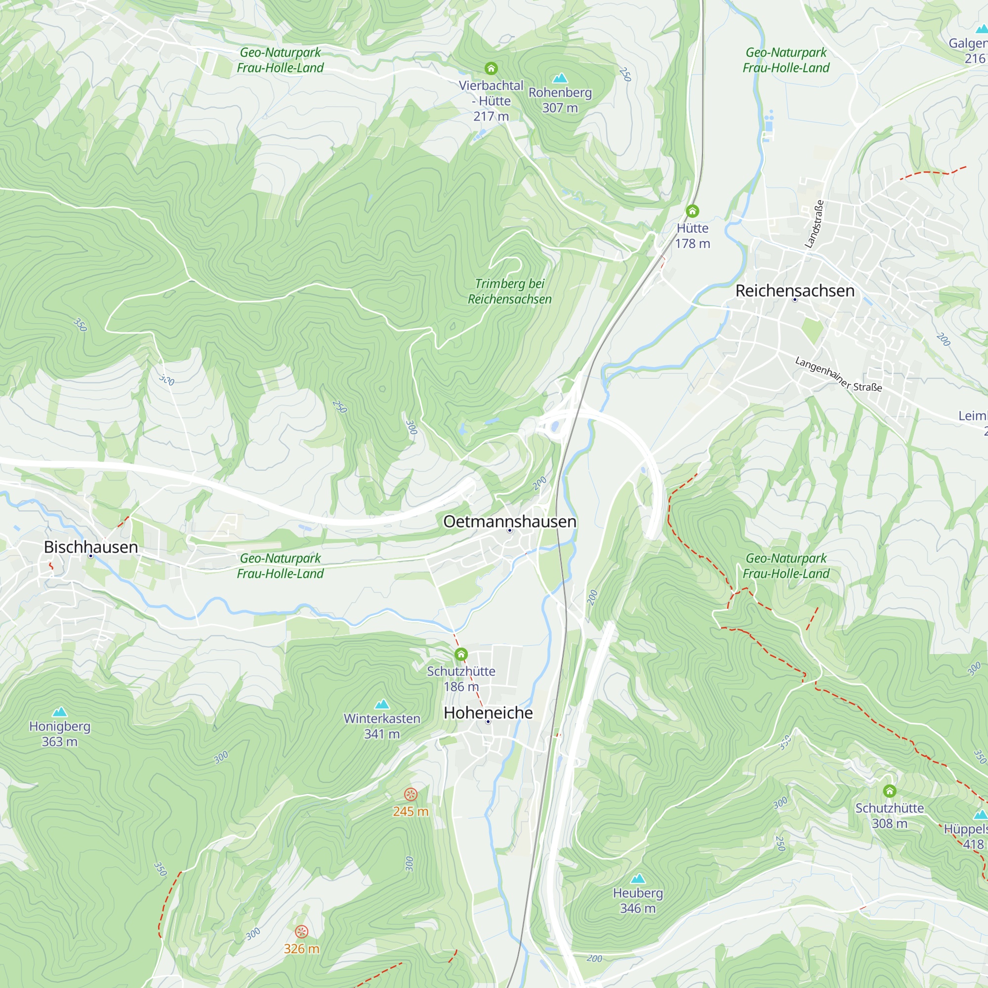 Himalaya-Hütte map