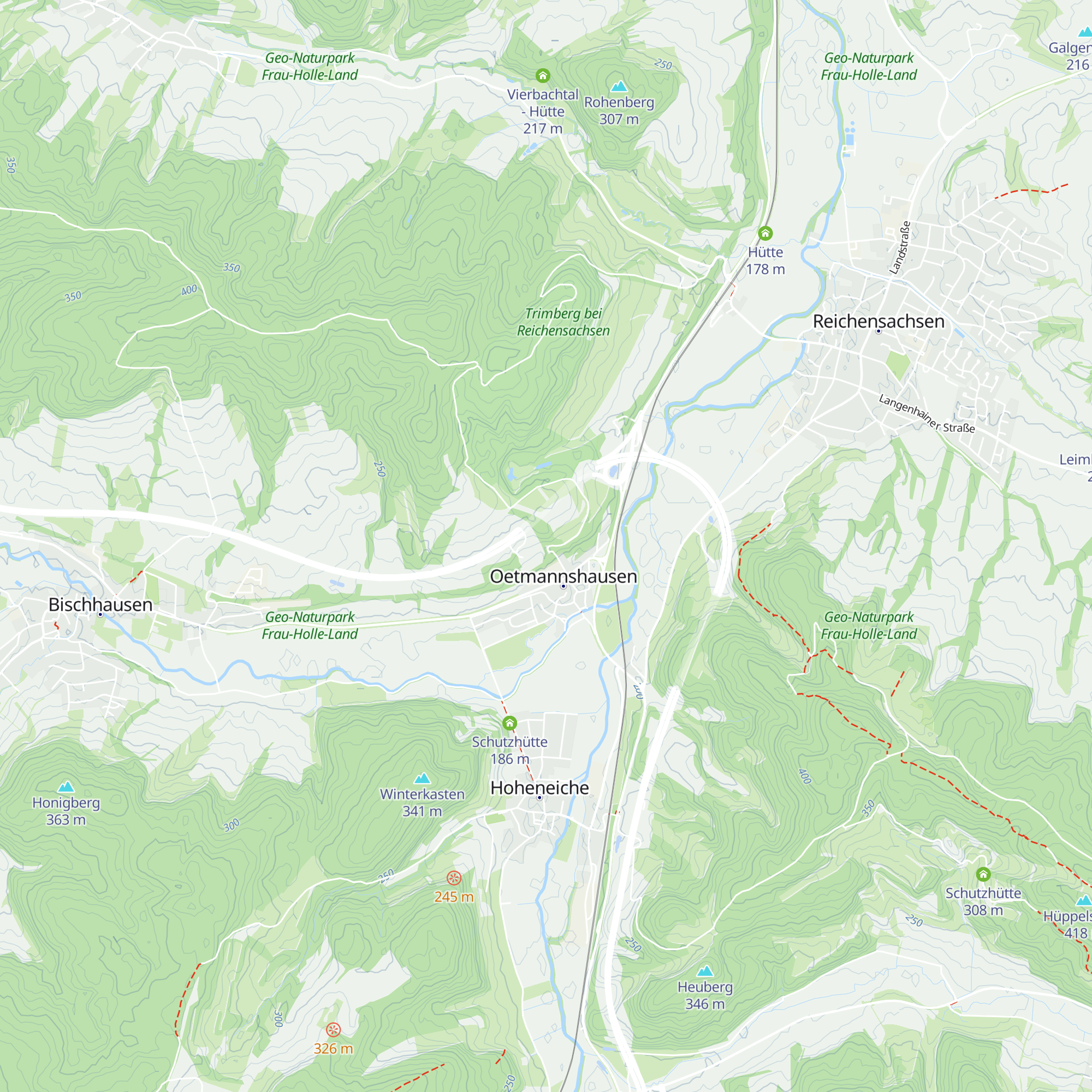 Himalaya-Hütte map