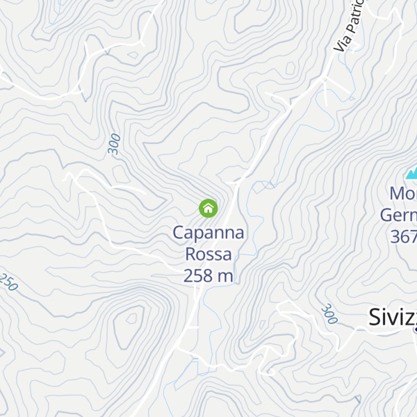 Map of Capanna Rossa