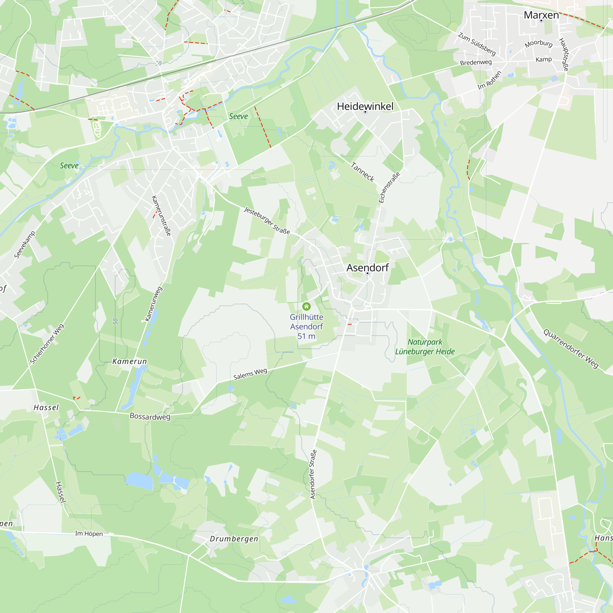 Grillhütte Asendorf map