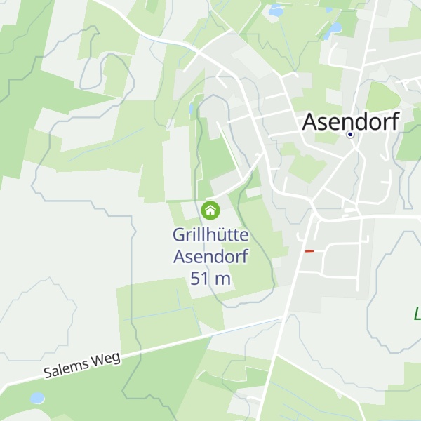 Map of Grillhütte Asendorf