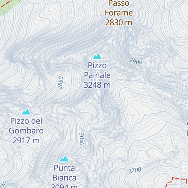 Map of Punta Vicima