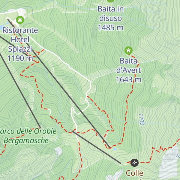 Map of Baita Pagherolo