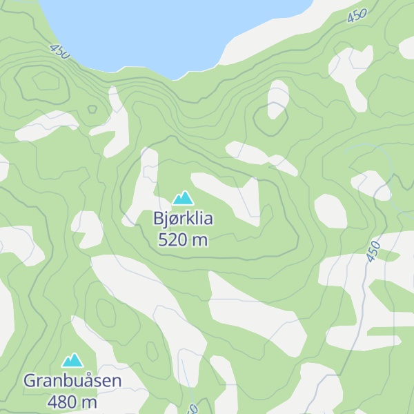 Map of Tjønnliberga