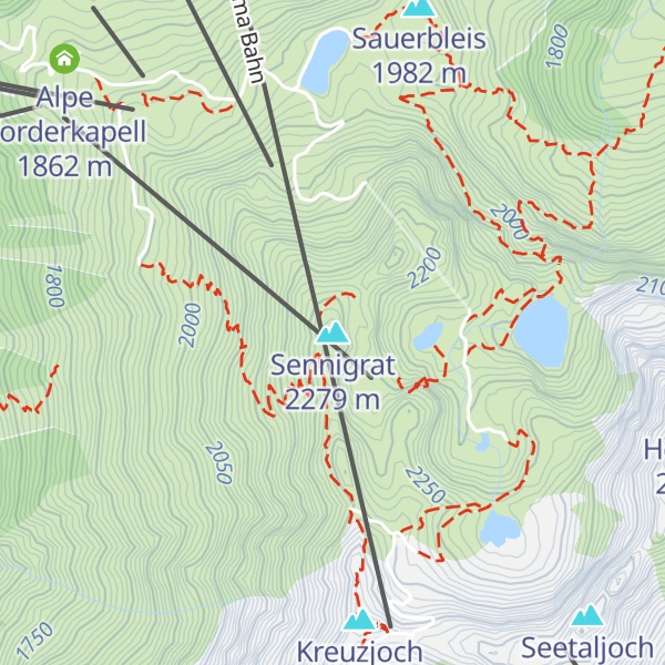 Map of Sennigrat