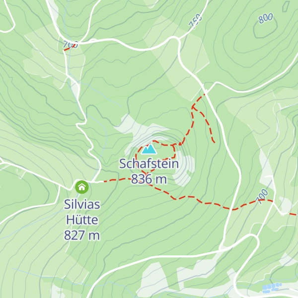 Map of Schafstein