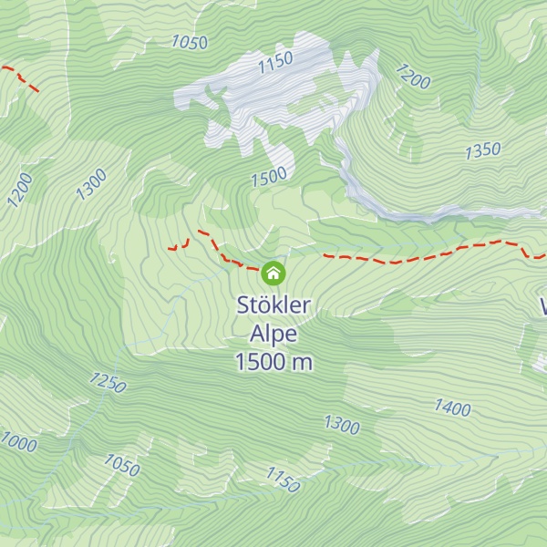 Map of Stökler Alpe
