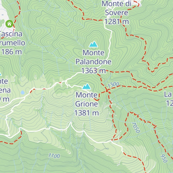 Map of Monte Grione