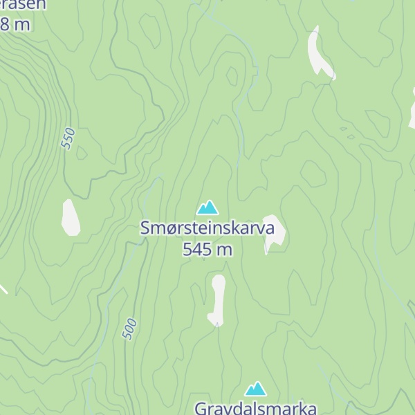 Map of Smørsteinskarva