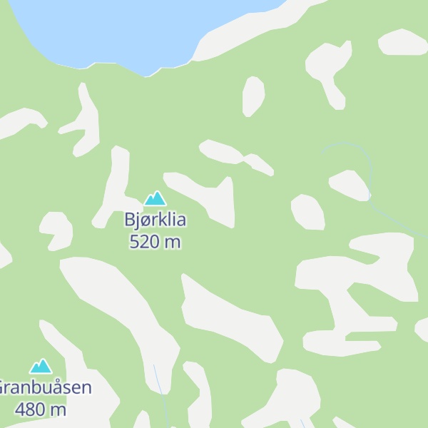 Map of Storhaugen