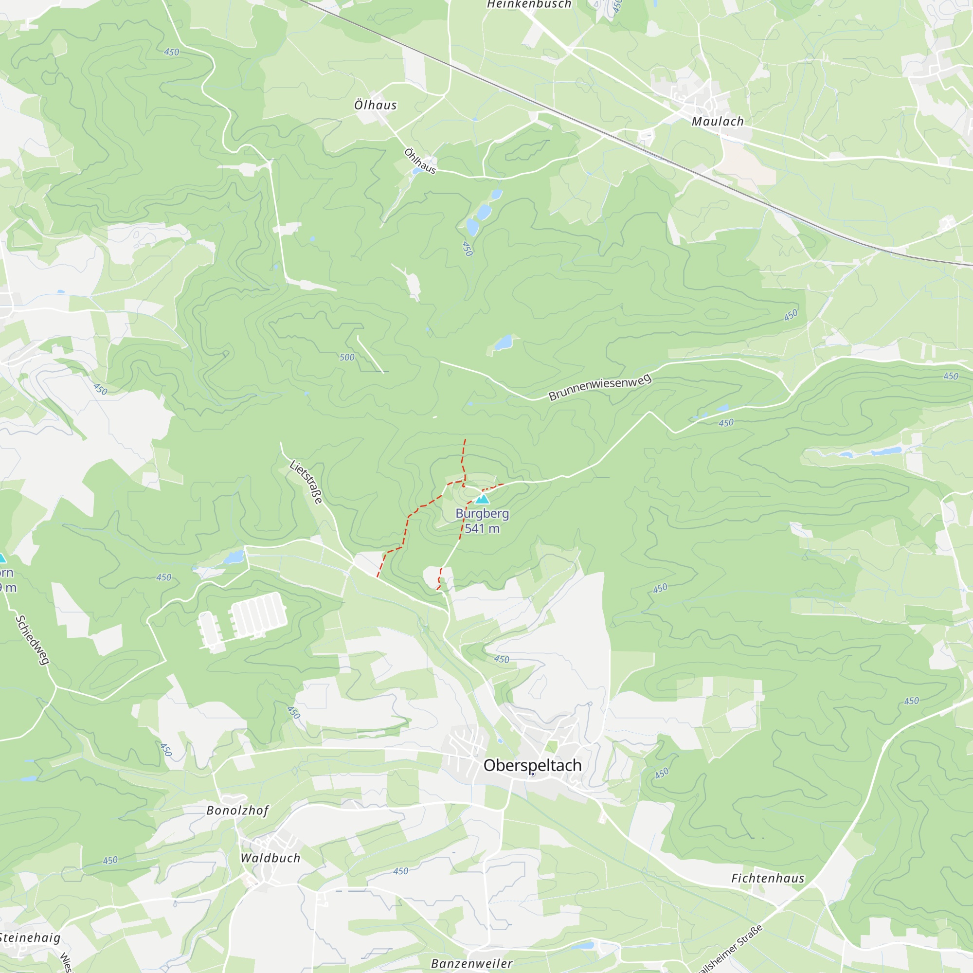 Albvereinshütte map