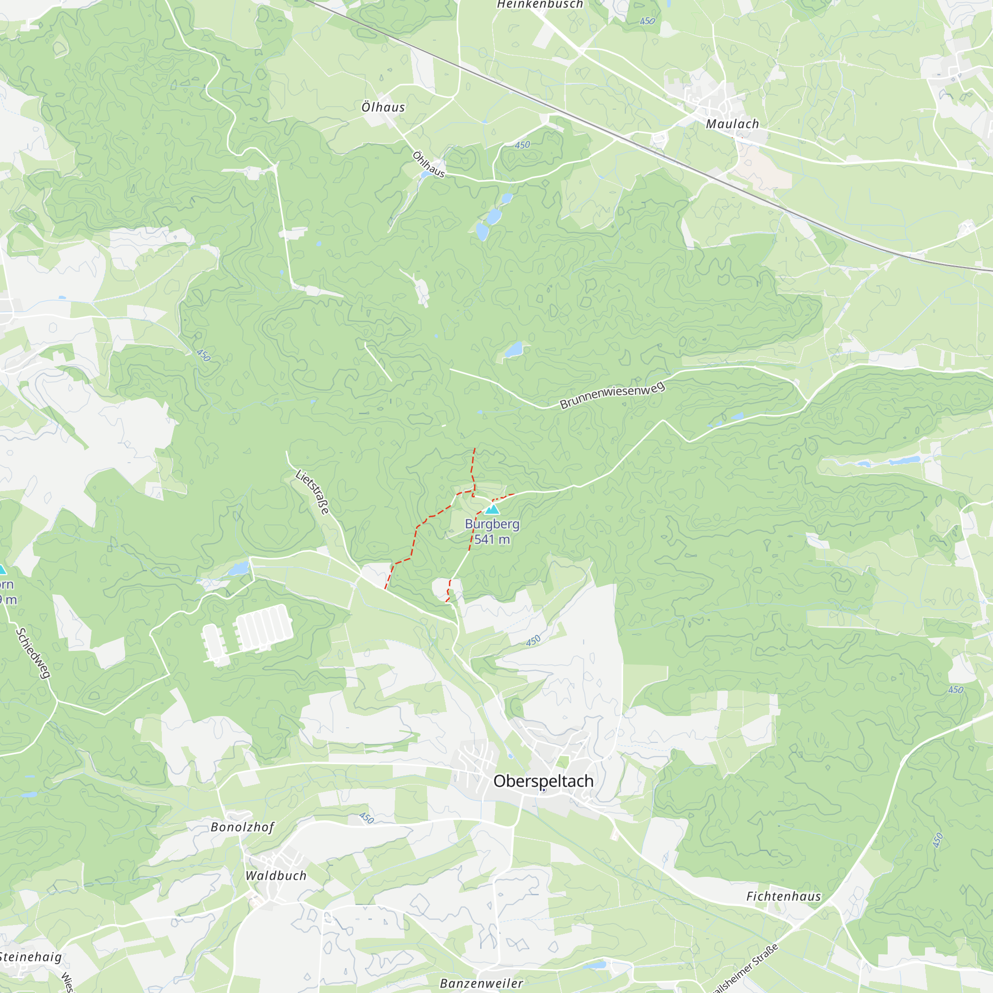 Albvereinshütte map