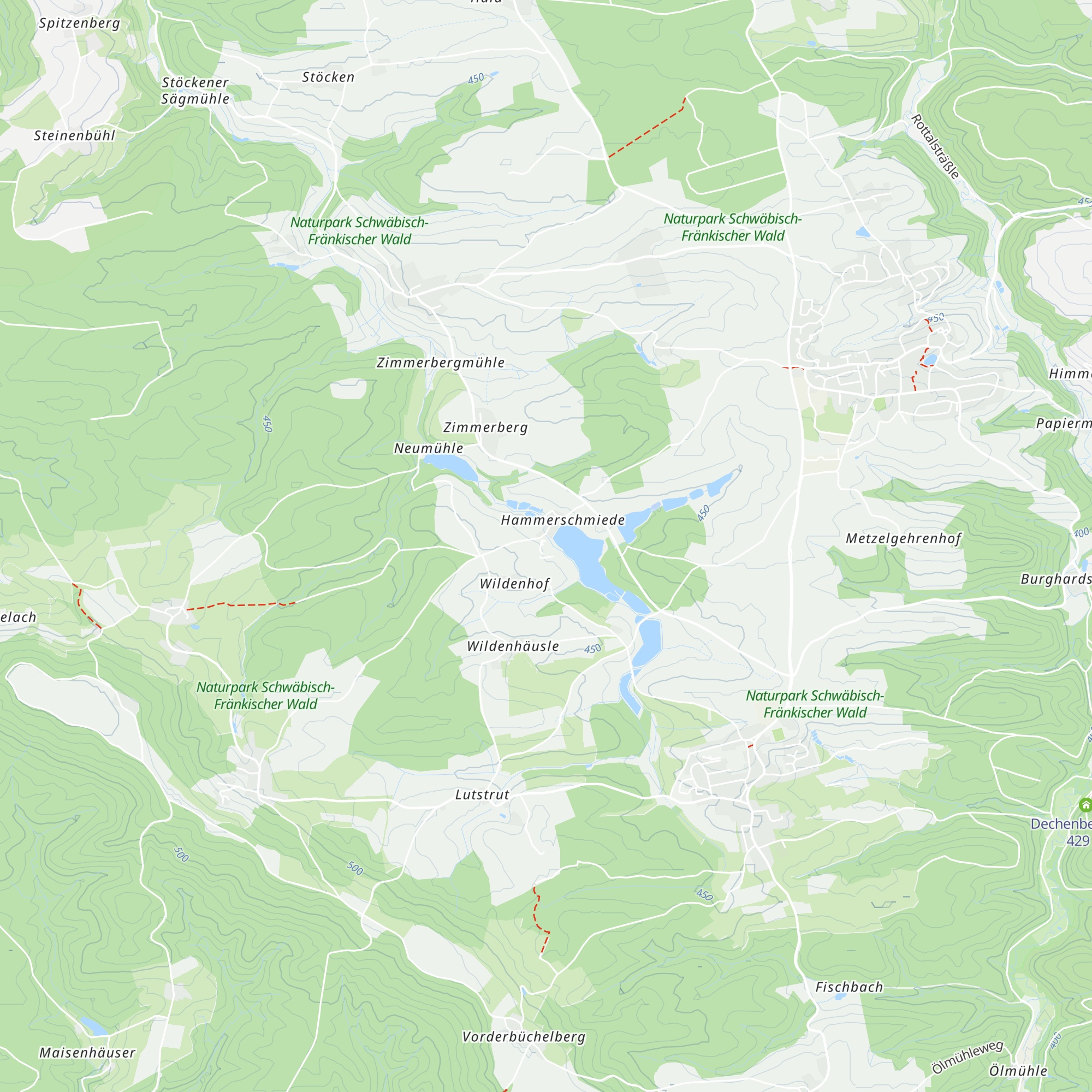 Ziegelhütte map