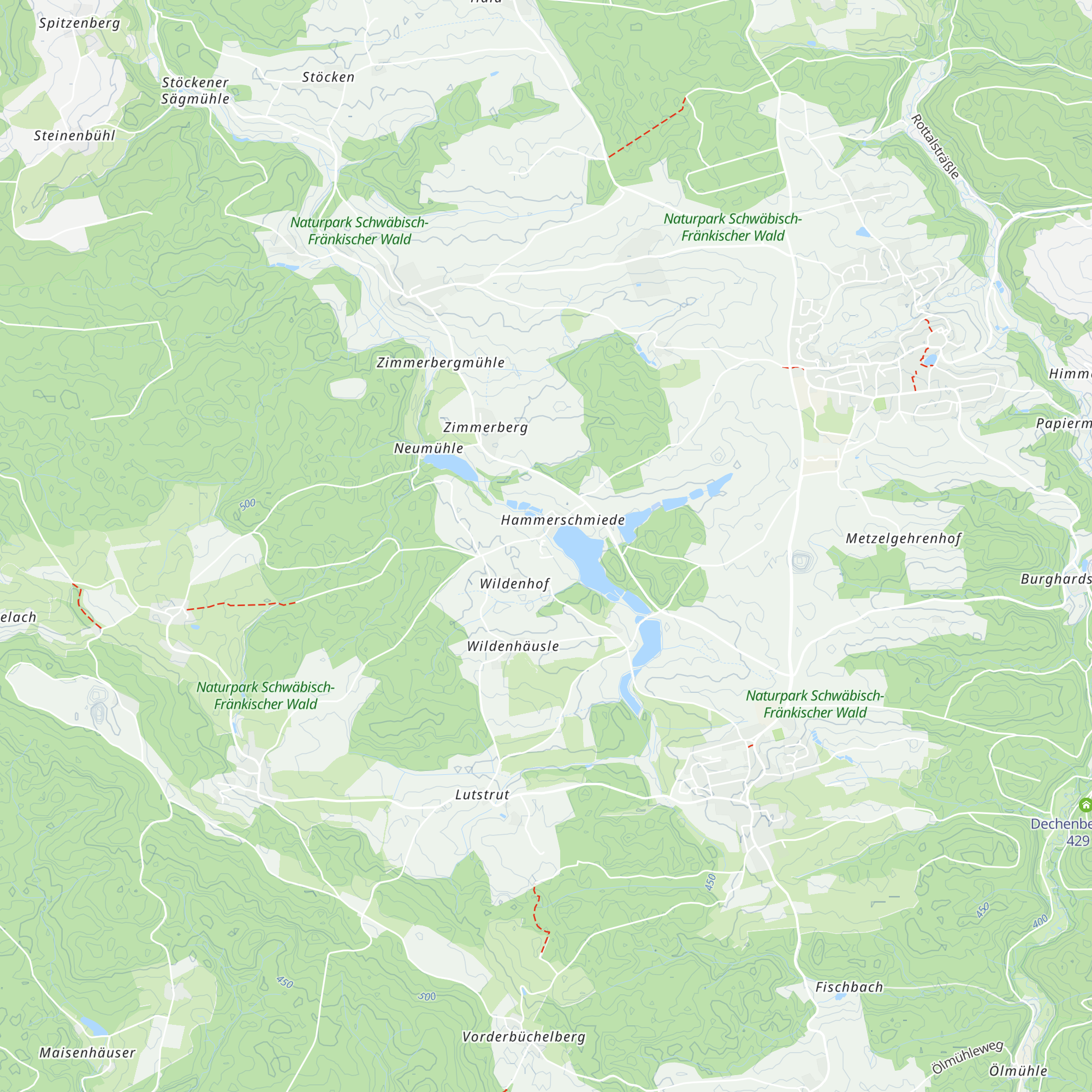 Ziegelhütte map