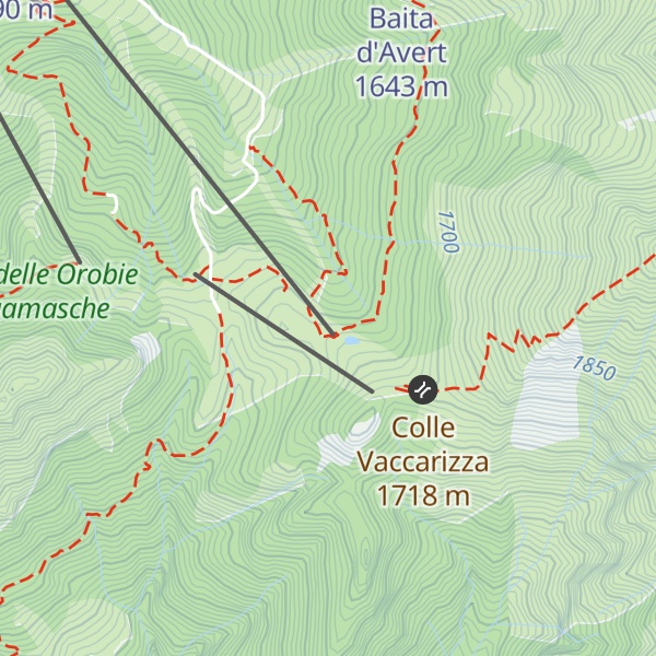 Map of Rifugio Vodala