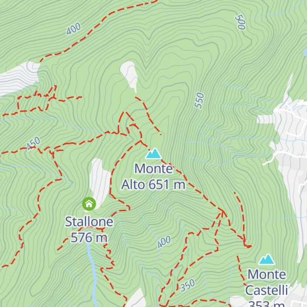 Map of Monte Alto