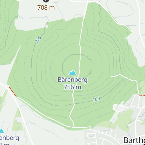 Map of Bärenberg