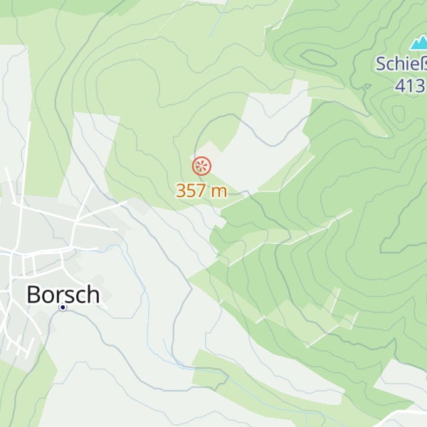 Map of Borscher Hütte