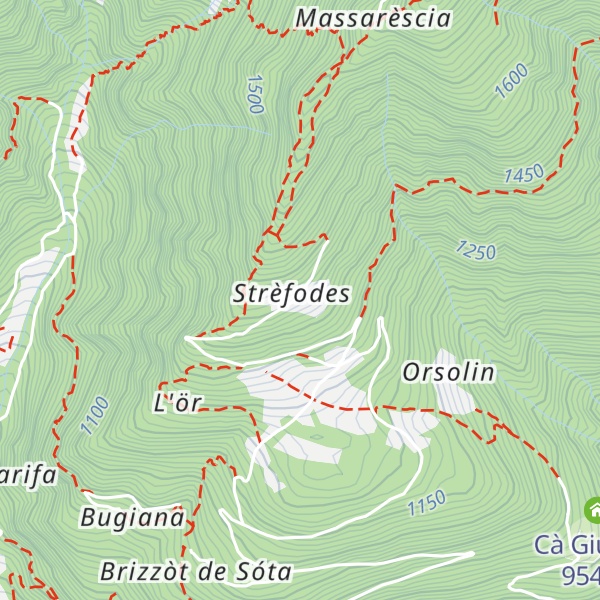 Map of Agriturismo El Sit