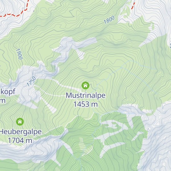 Map of Mustrinalpe