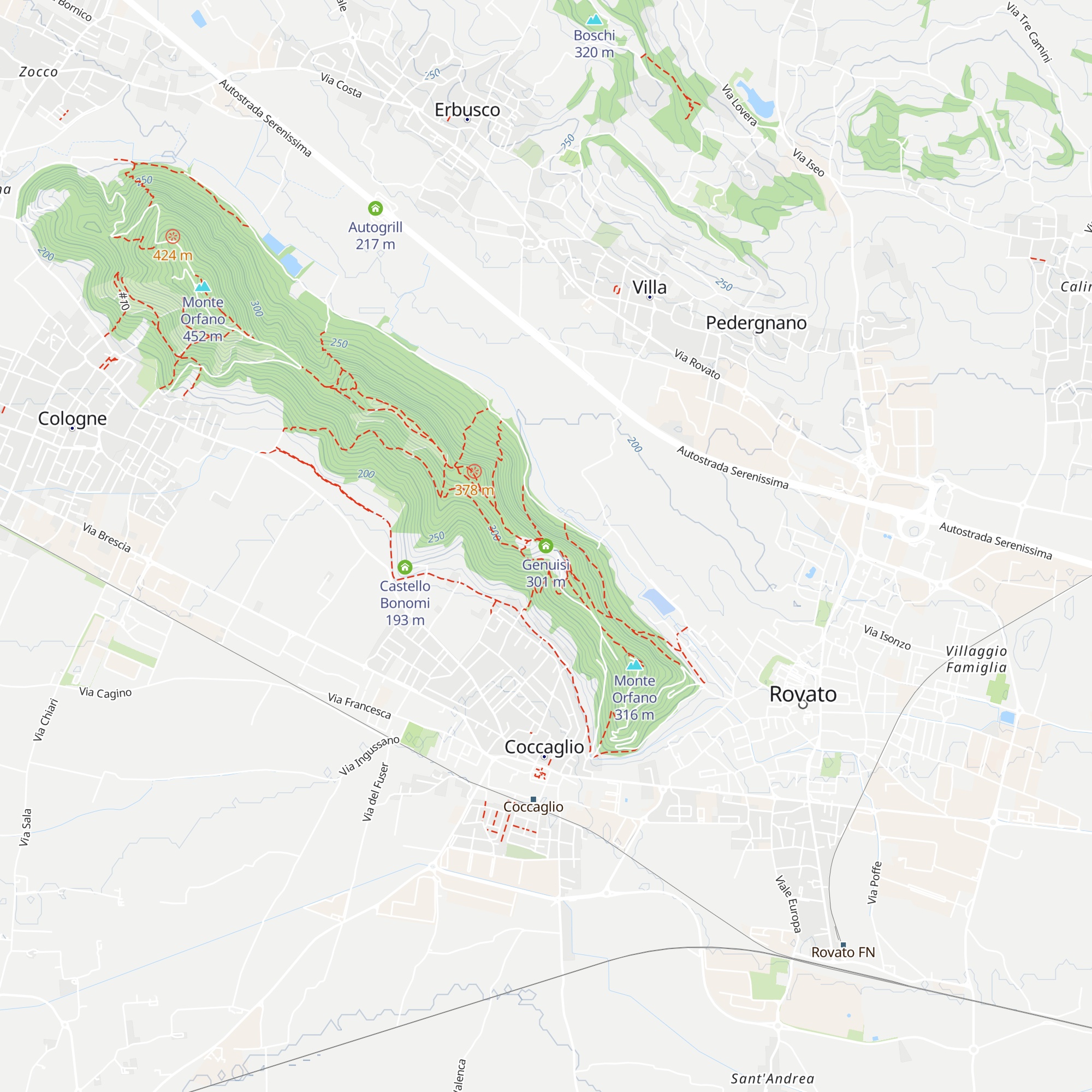 Genuisì map