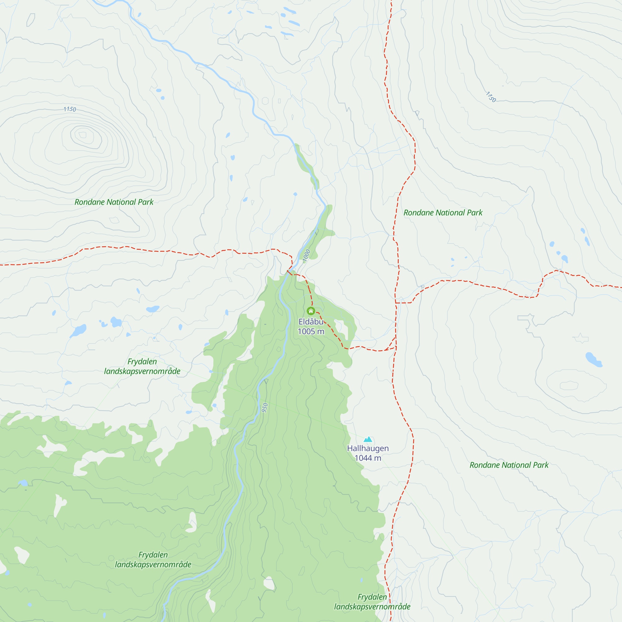 Eldåbu map
