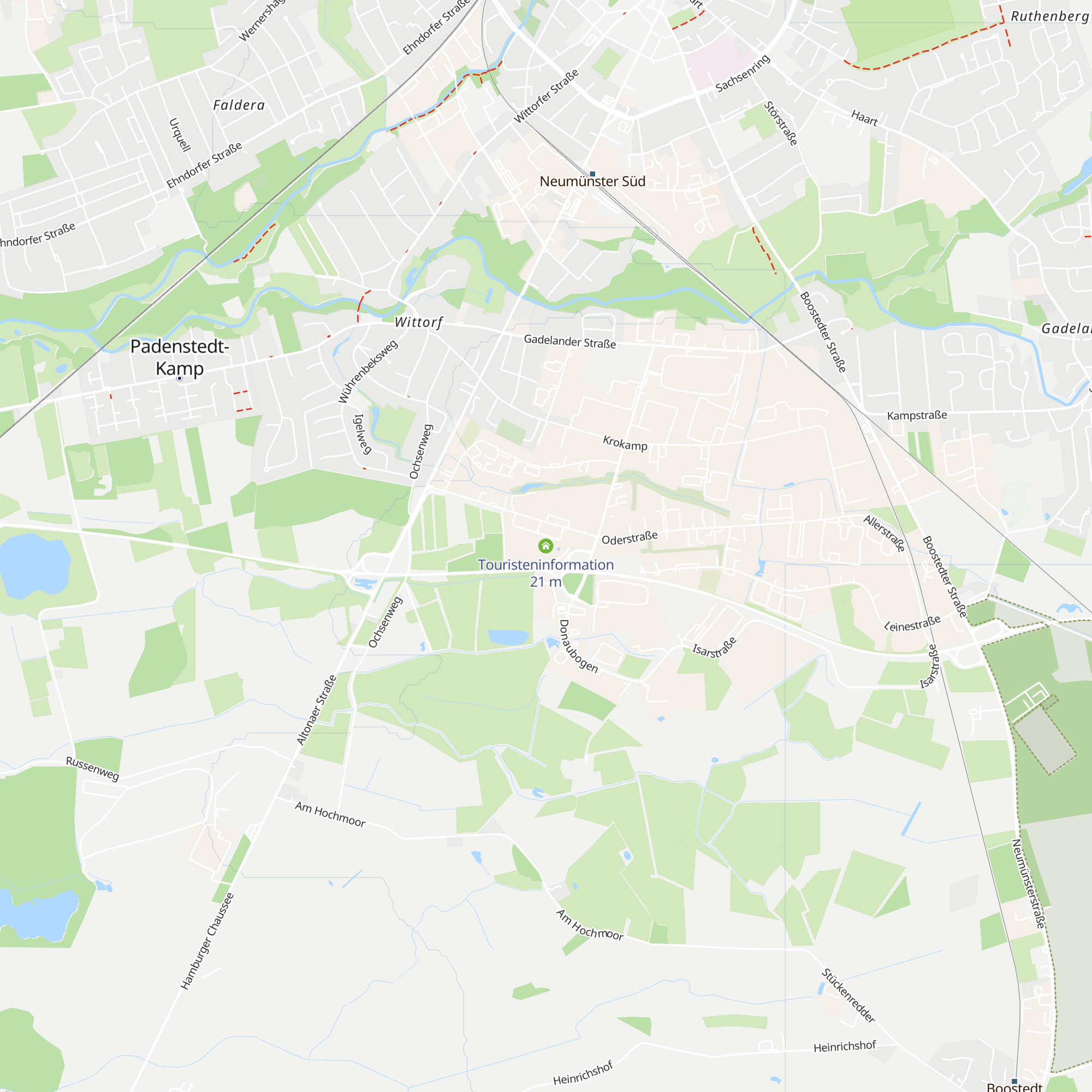 Touristeninformation map