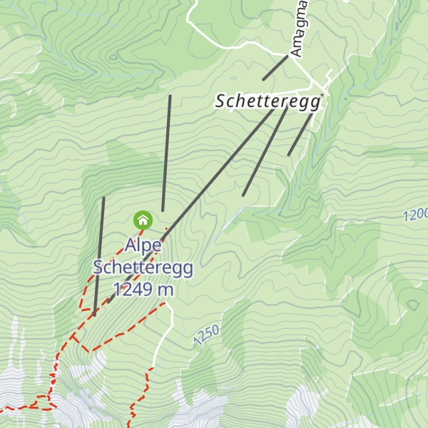 Map of Alpe Brongen