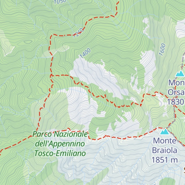 Map of Bivacco Giulio Tifoni