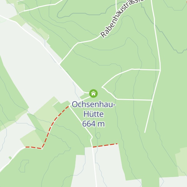 Map of Ochsenhau-Hütte