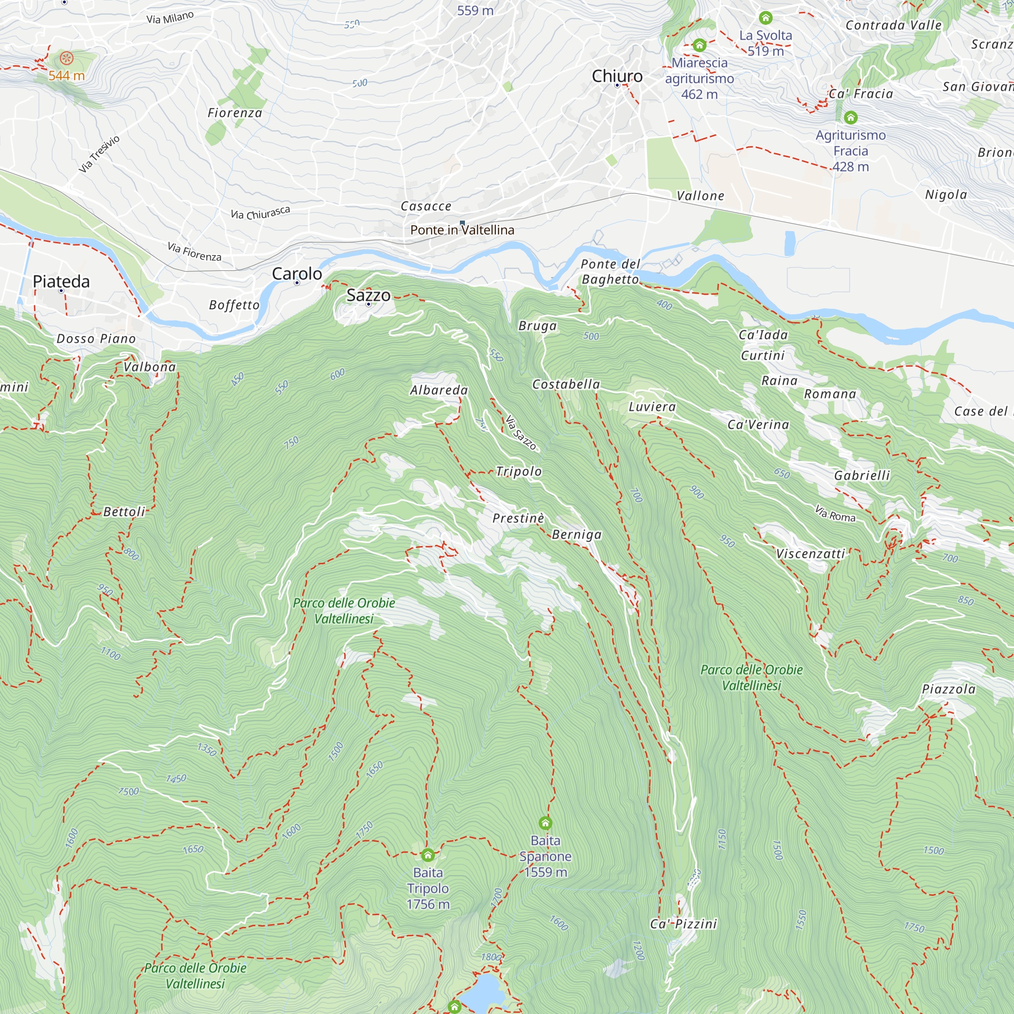 Trattoria Belvedere map