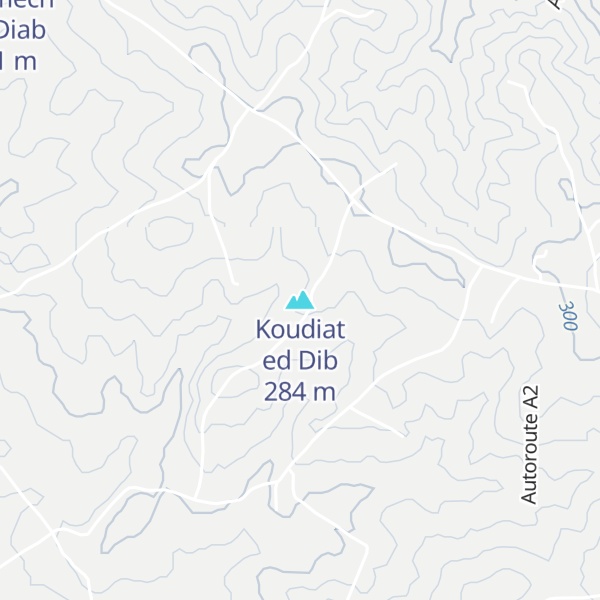 Map of Koudiat ed Dib