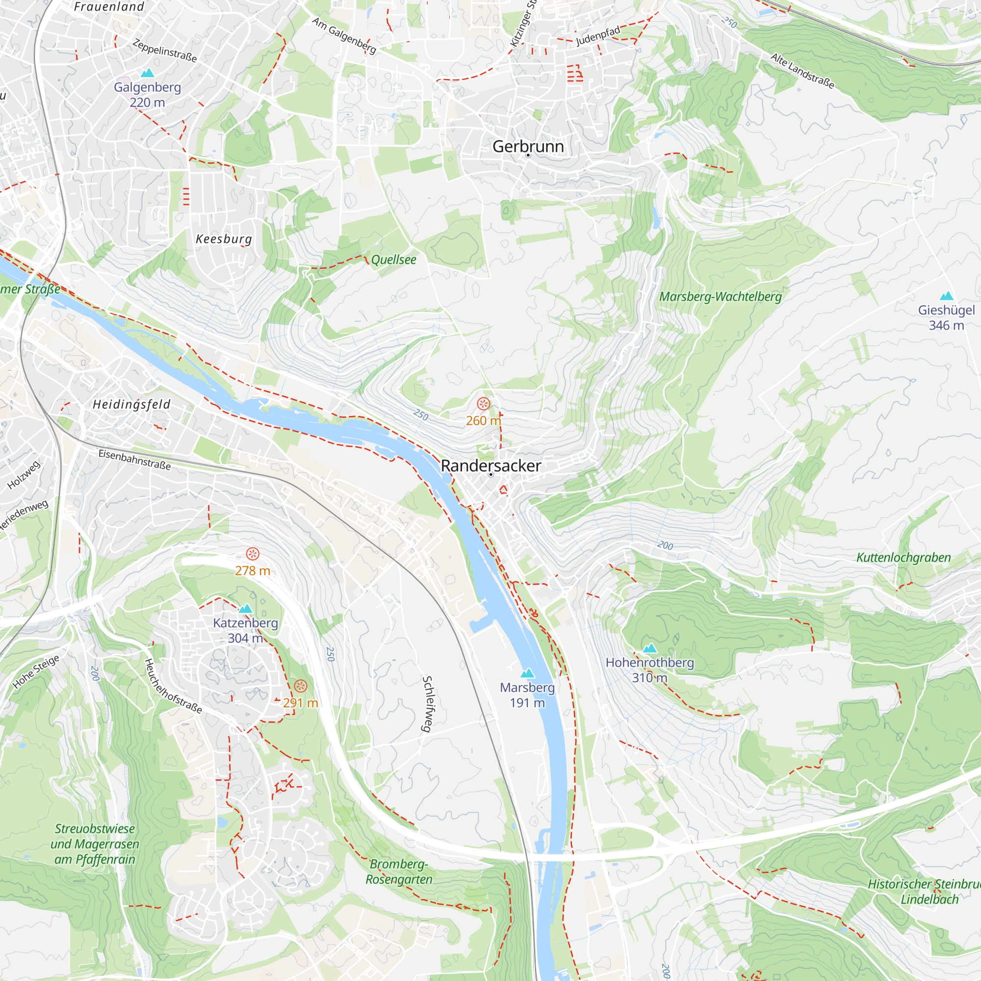 Tourist-Information map