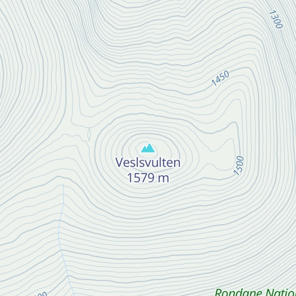Map of Veslsvulten