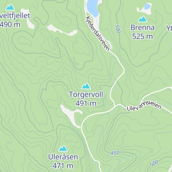 Map of Torgervoll