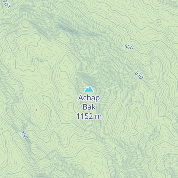 Map of Achap Bak